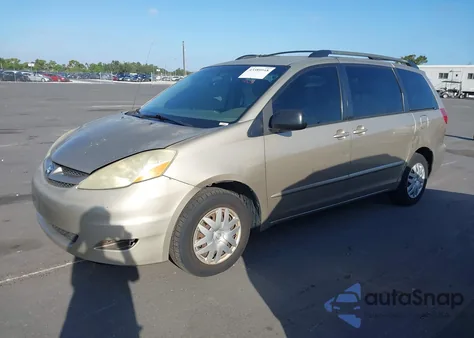2006 Toyota Sienna Le из США, поврежденный, VIN 5TDZA23CX6S478390